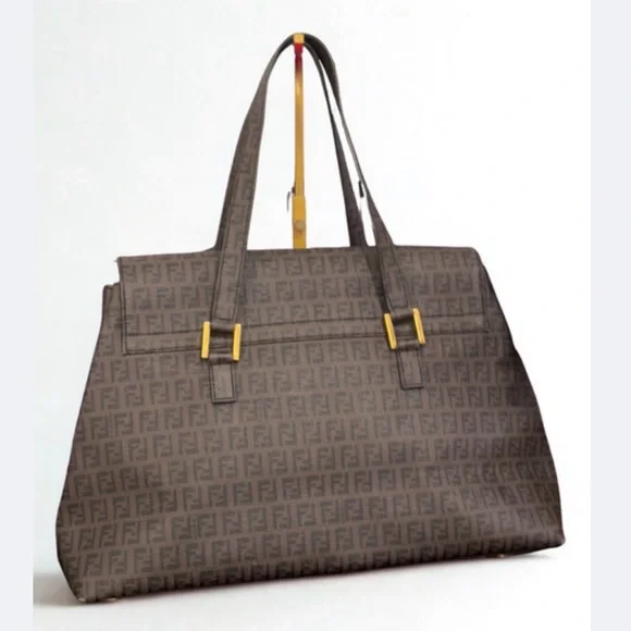 Fendi Brown Mama Baguette - Picture 3 of 8